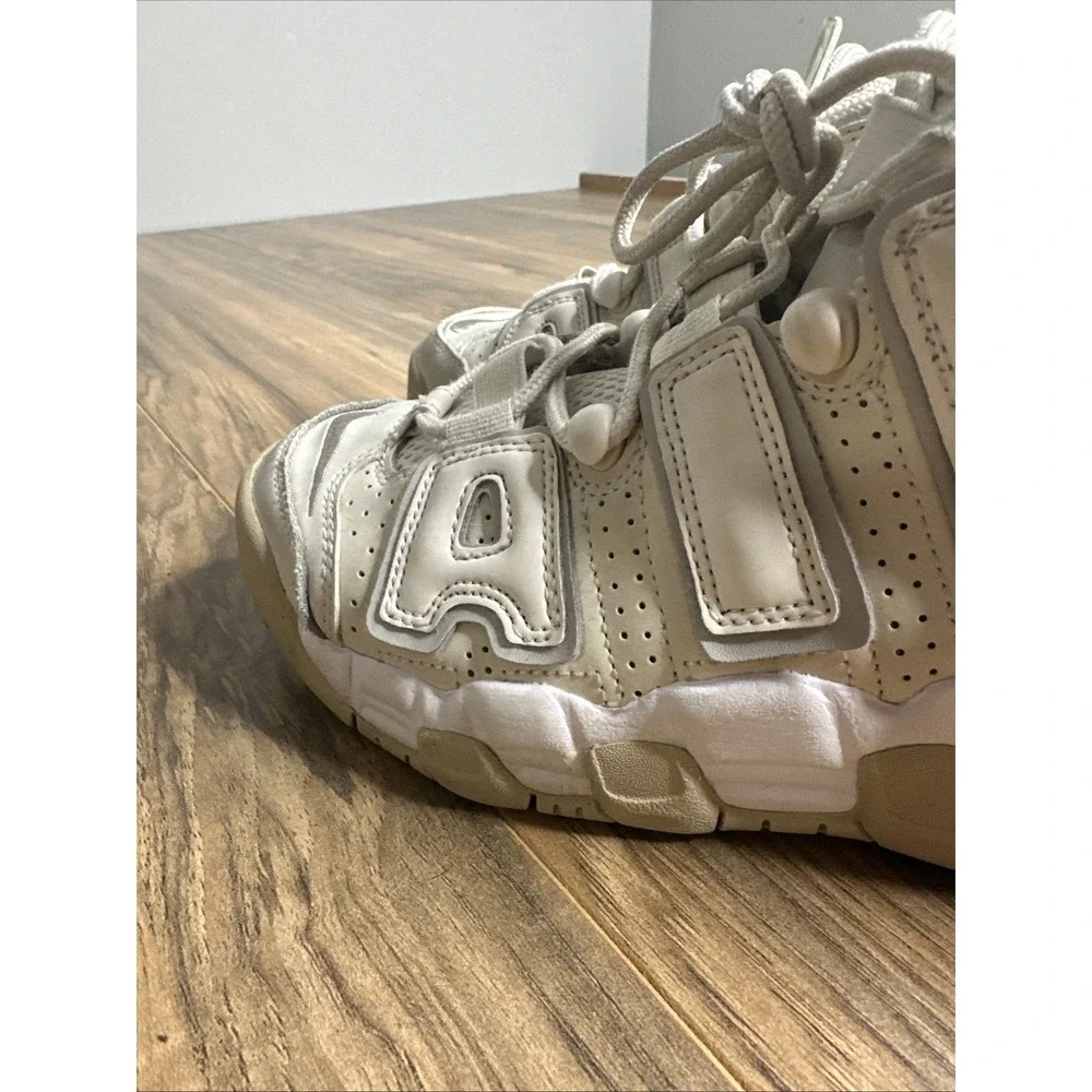 Nike Air More Uptempo GS Pippen Phantom Iron Ore White DM1023-001 Size 4Y‎